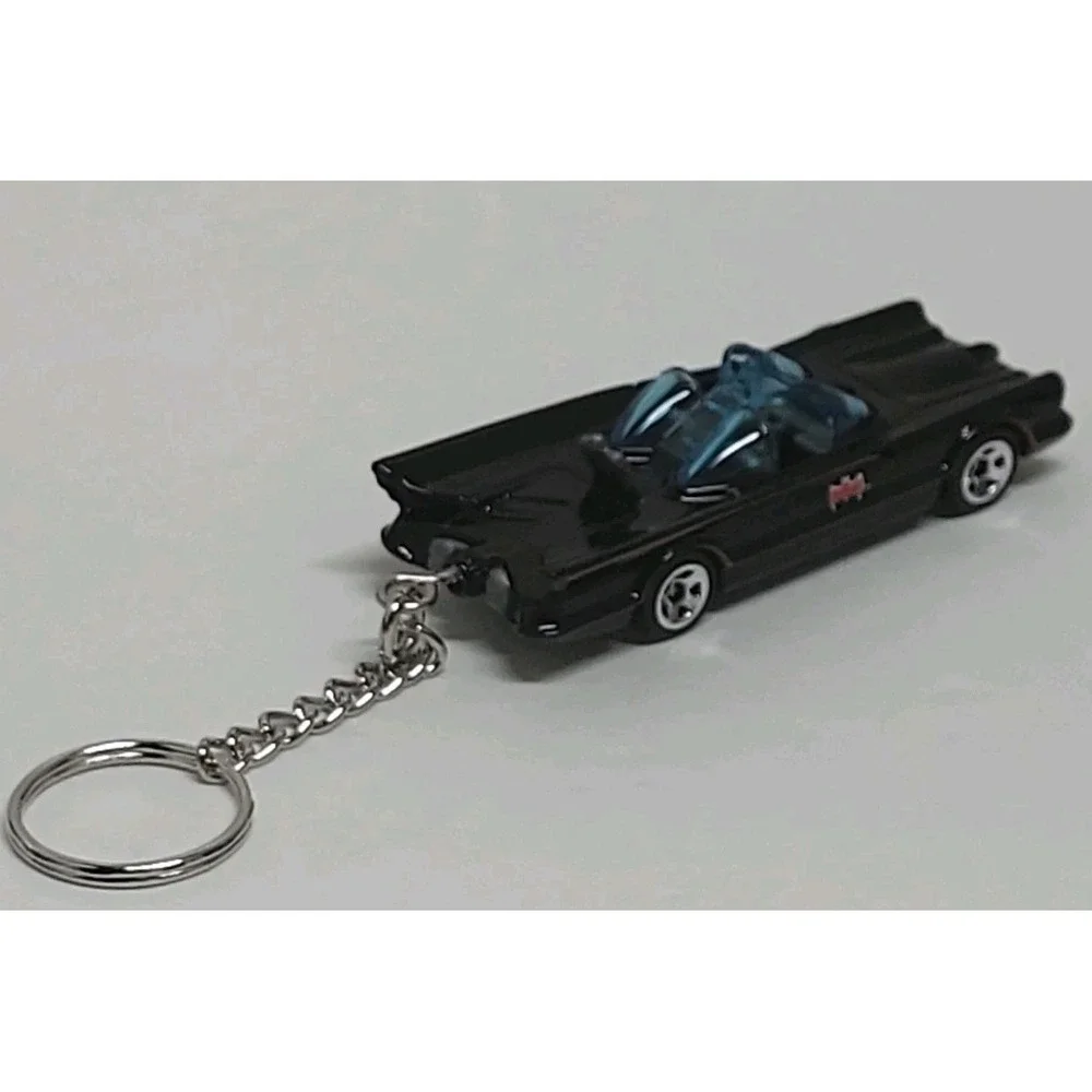 Hot Wheels 1966 Batmobile TV Series Diecast 1:64 Custom Keychain